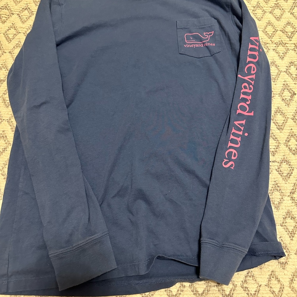 Vineyard Vines Blue Long Sleeve Shirt